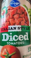 Diced Tomatoes Italian Style