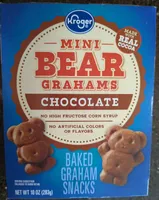 Mini Bear Grahams Chocolate