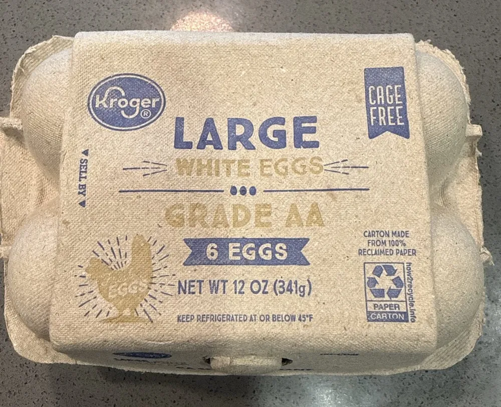 Large White Eggs