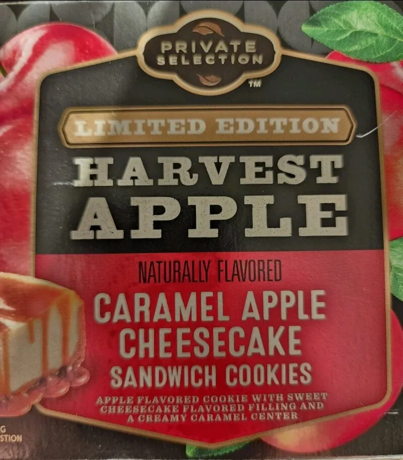Harvest Apple Caramel Apple Cheesecake Sandwich Cookies
