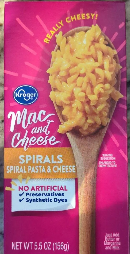 Spirals Pasta & Cheese