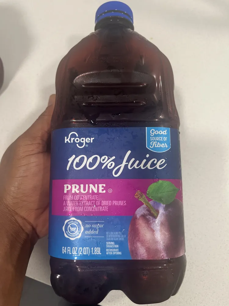 Prune juice