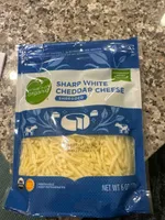 SHARP WHITE CHEDDAR SHREDDED CHEESE