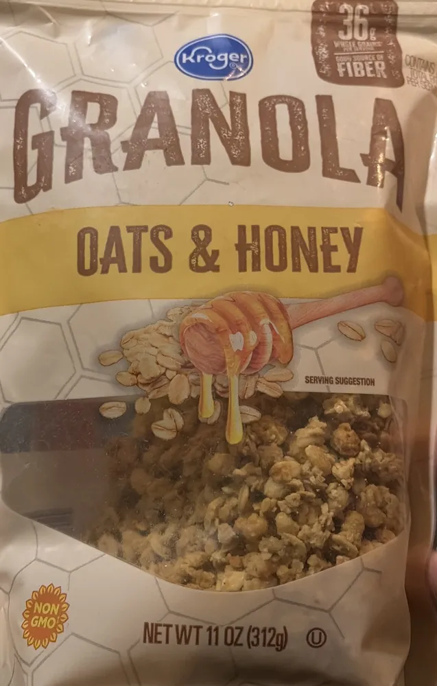 Granola oats and honey