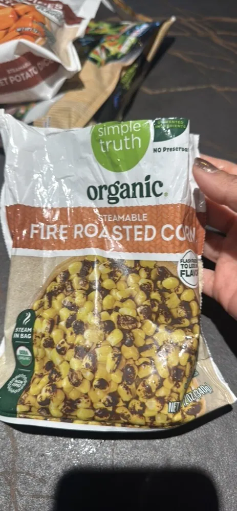 organic fire roasted corn