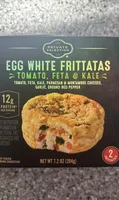 EGG WHITE FRITTATAS TOMATO, FETA & KALE