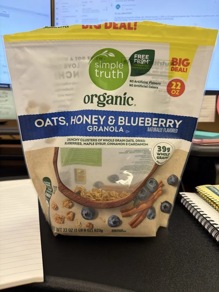 Oats, Honey & Blueberry Granola