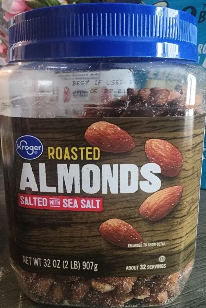 Roasted Almonds Salted with Sea Salt