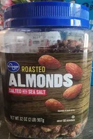 Roasted Almonds Salted with Sea Salt