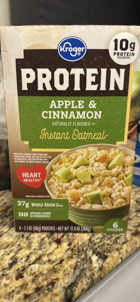 Protein Apple & Cinnamon Instant Oatmeal