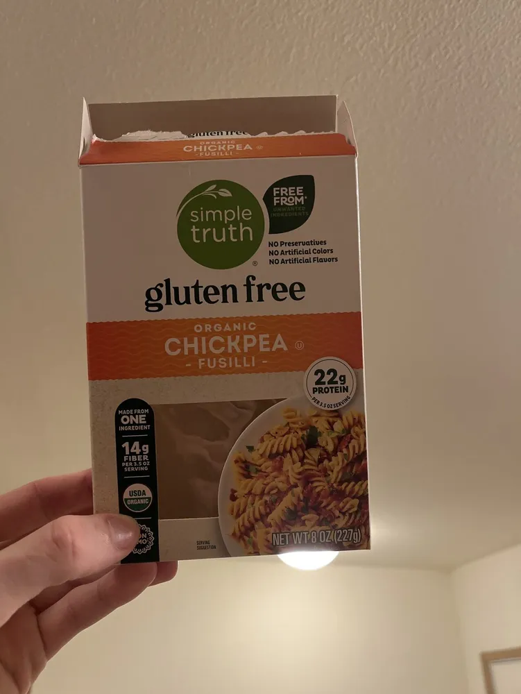 Chickpea Fusilli Pasta