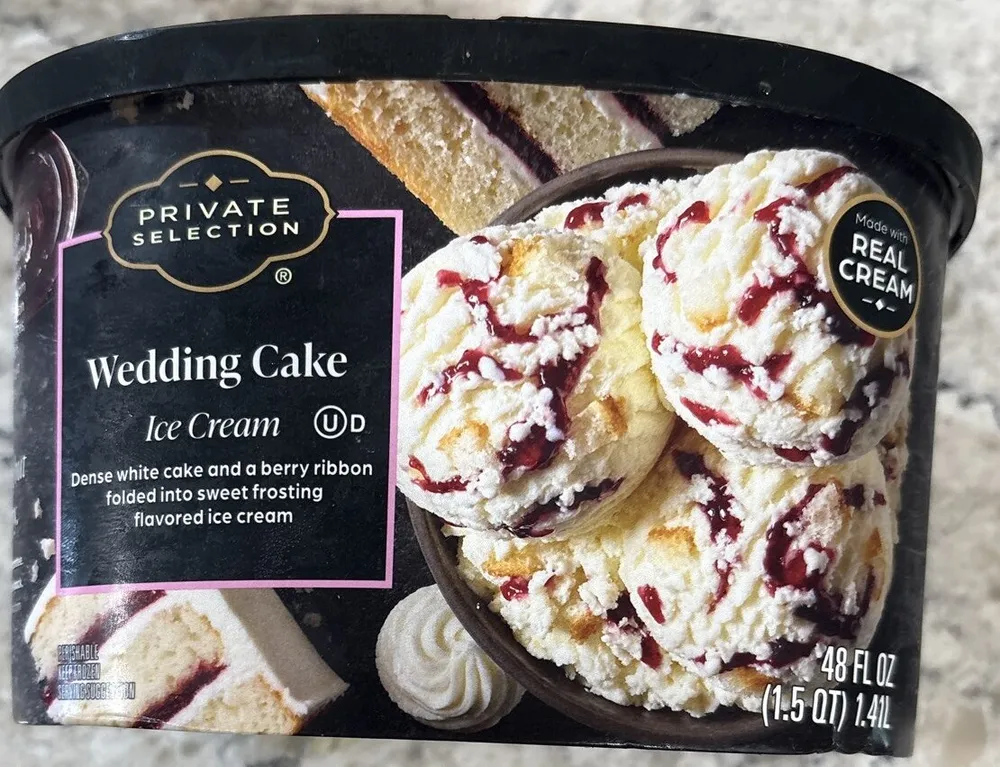 Wedding Cake Ice Cream