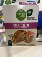FIG & THYME CRISP CRACKERS