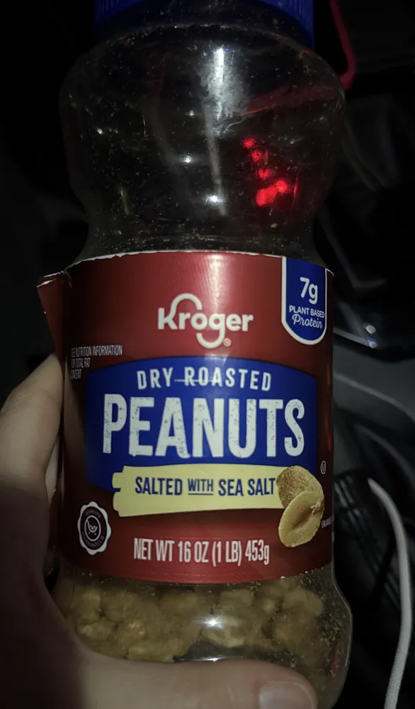 Dry Roasted Peanuts Salted With Sea Salt