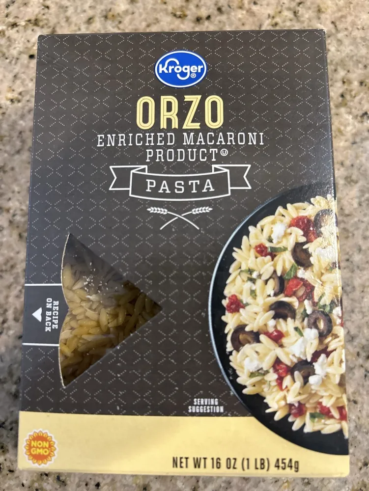 ORZO Enriched Macaroni Product Pasta