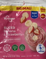 SLICED Banana & Strawberry