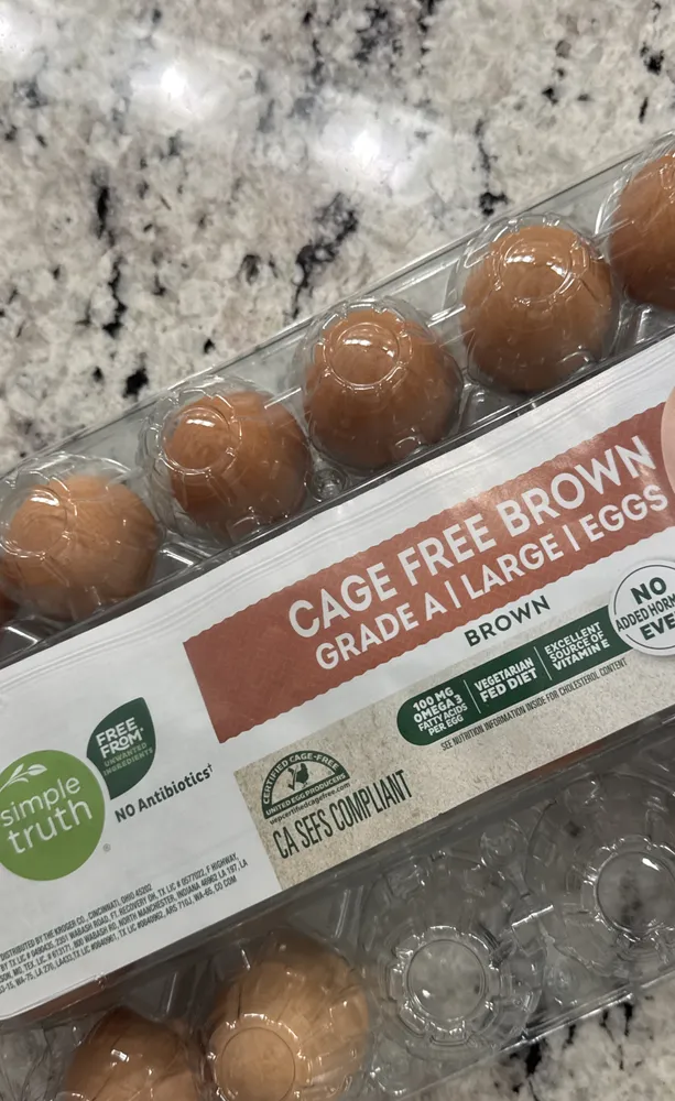 Eggs - Organic, Cage Free, Brown