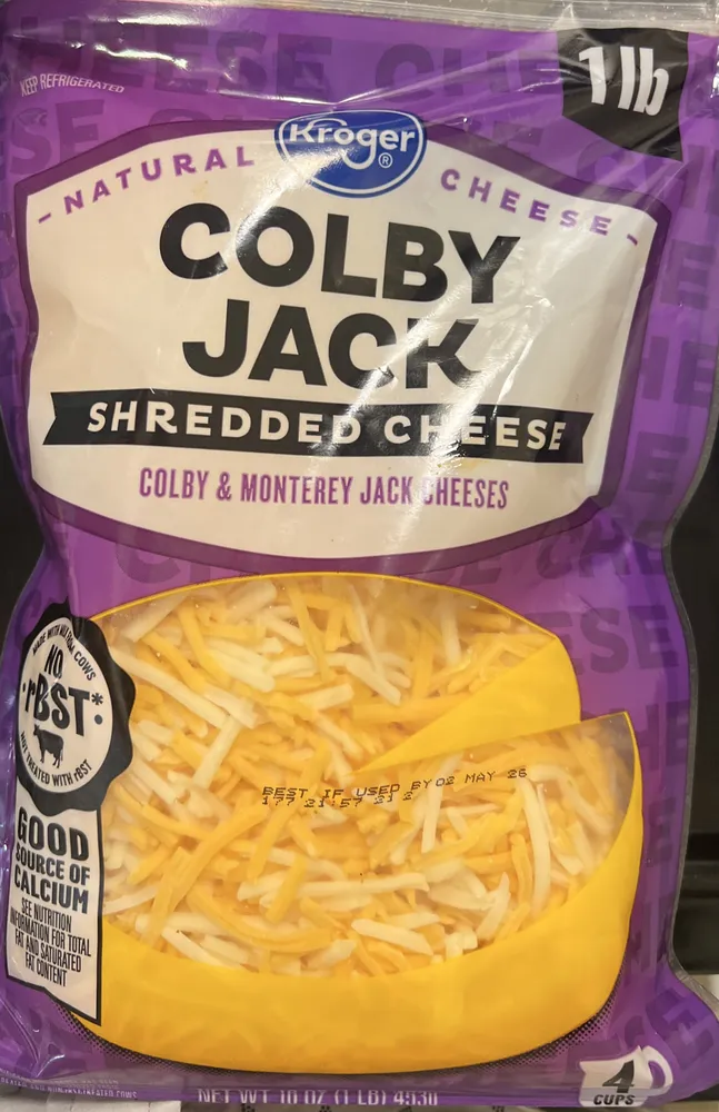 Colby Jack Shredded Cheese