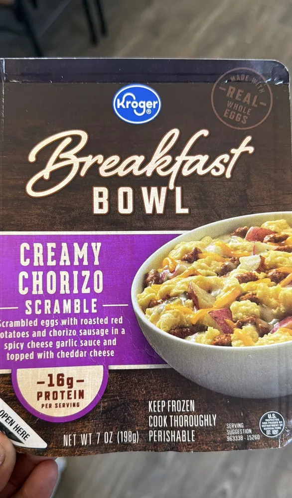 Breakfast Bowl Creamy Chorizo Scramble