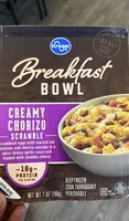Breakfast Bowl Creamy Chorizo Scramble