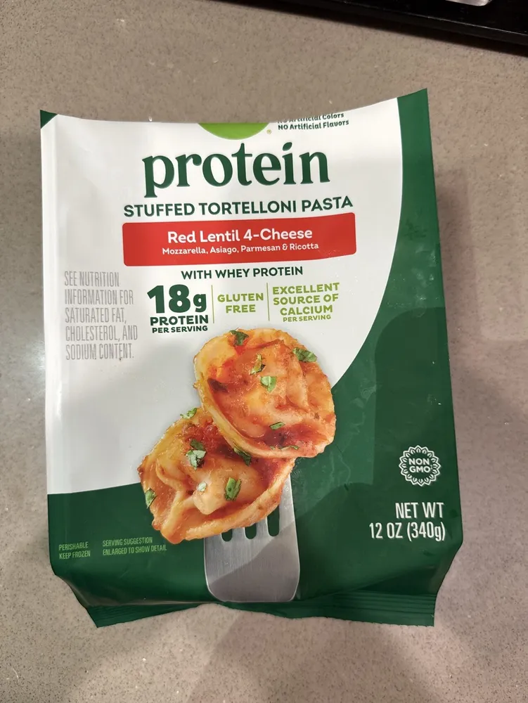 Protein Stuffed Tortelloni Pasta