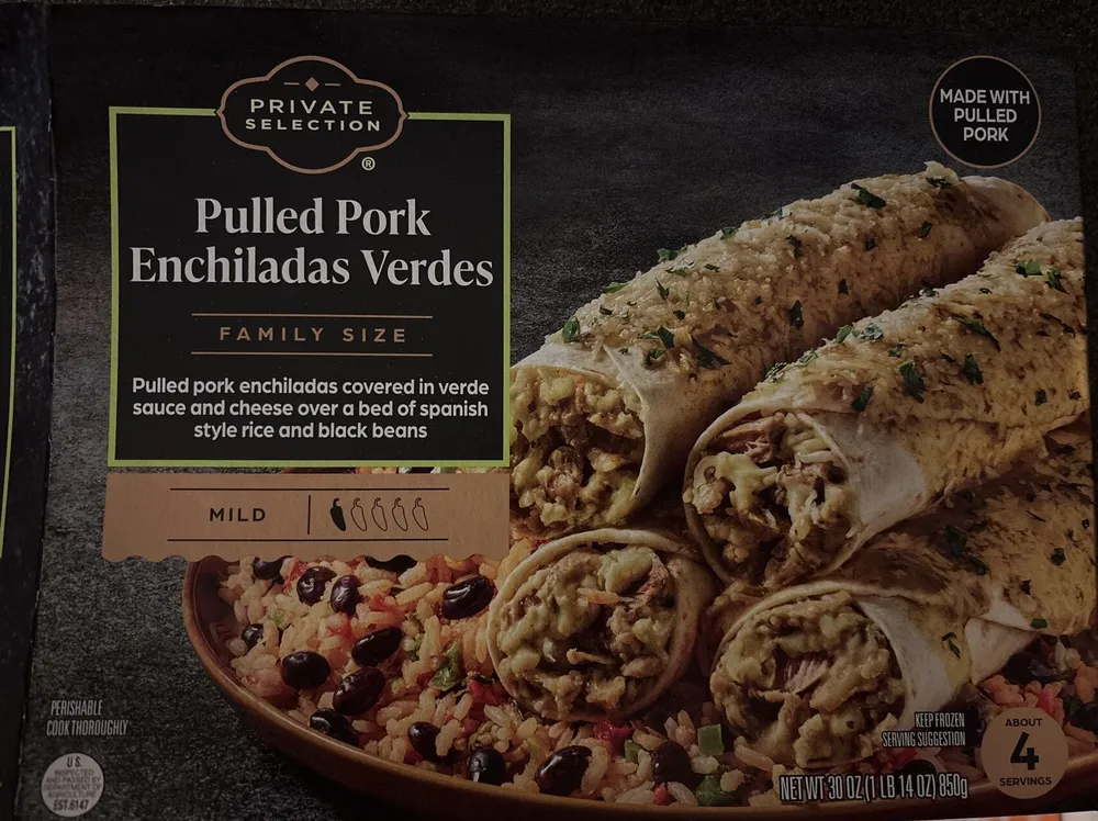 Pulled Pork Enchiladas Verdes