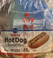 White Hot Dog Enriched Buns