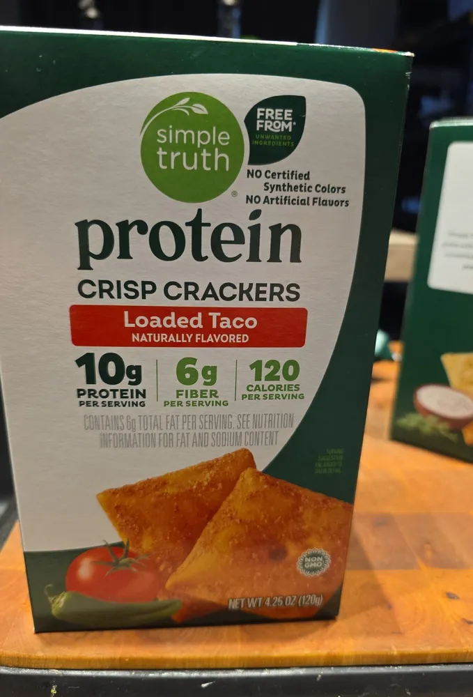 protein CRISP CRACKERS Loaded Taco