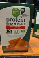 protein CRISP CRACKERS Loaded Taco