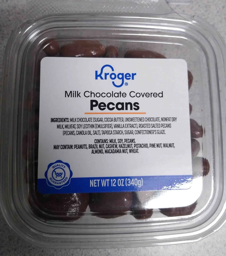Milk Chocolate Covered Pecans
