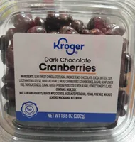 Dark Chocolate Cranberries