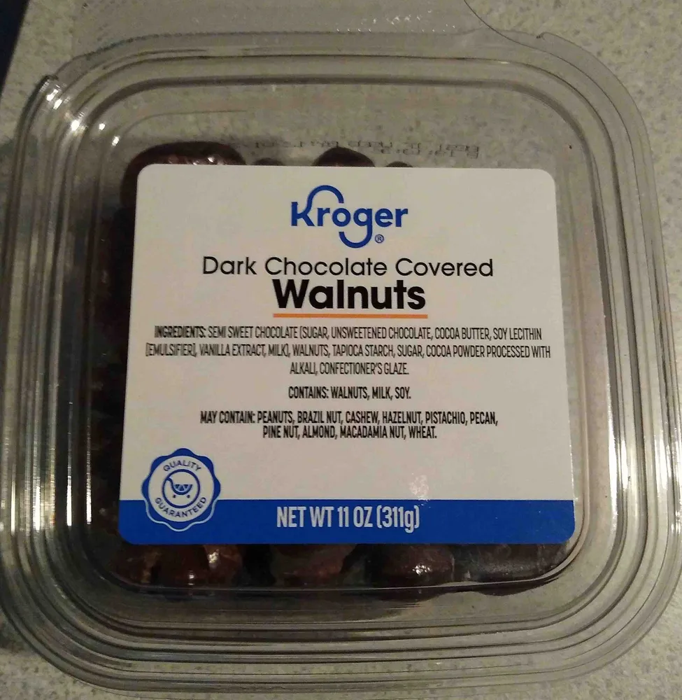 Dark Chocolate Covered Walnuts