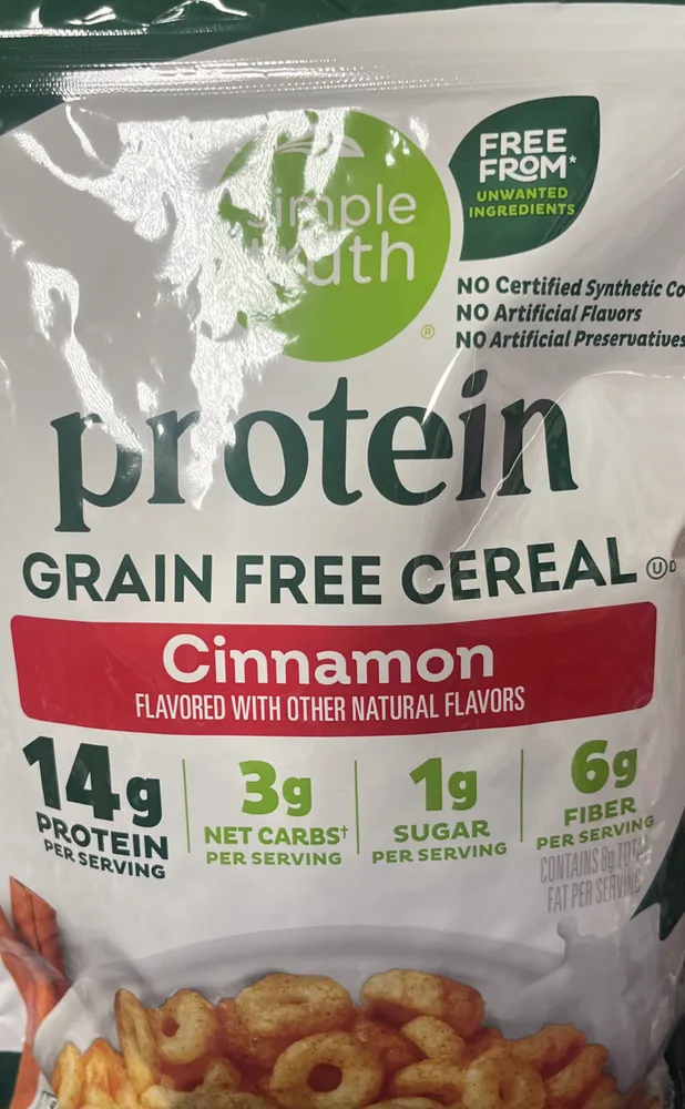 protein grain free cereal