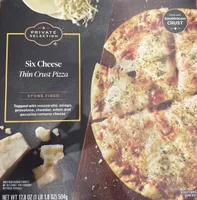 6 Cheese Thin Crust Pizza