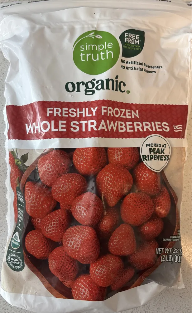 Whole Frozen Strawberries
