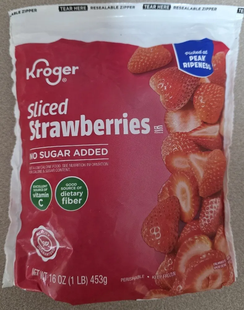 Sliced Strawberries