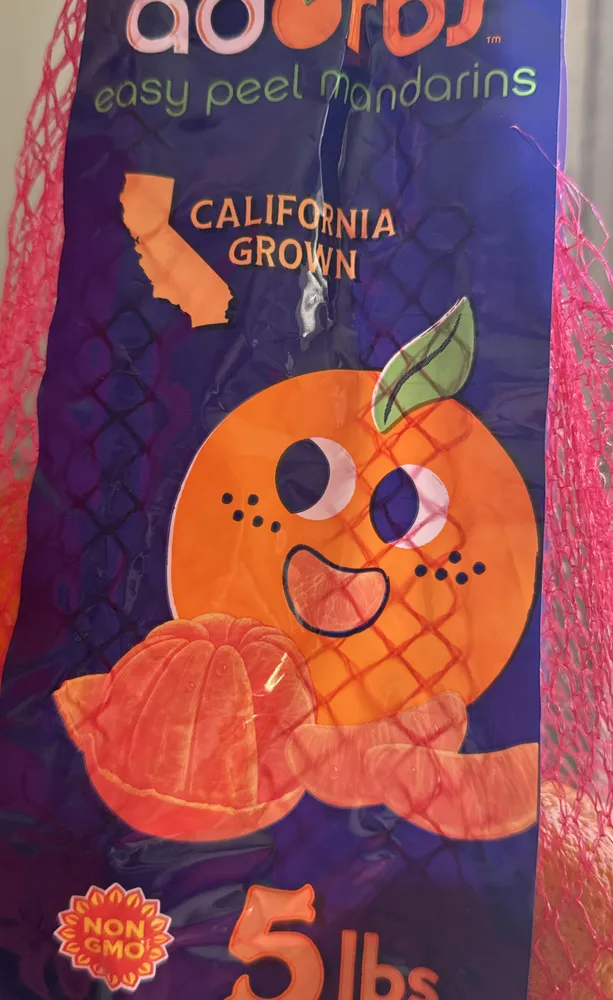 Adores seedless mandarin oranges