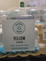 Yellow Cake With Wipped Icing