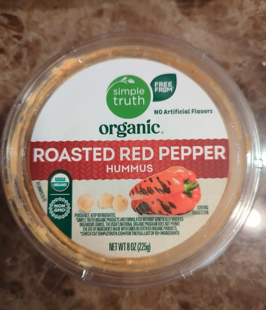 Roasted Red Pepper Hummus