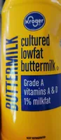 Grade A Pasteurized Cultured Lowfat Buttermilk