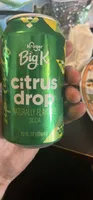 citrus drop NATURALLY FLAVORED SODA