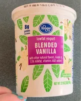 Kroger Vanilla Yogurt