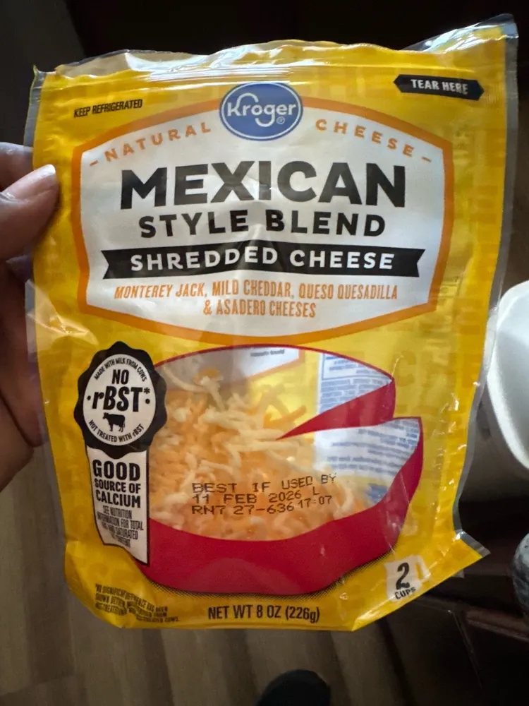 MEXICAN STYLE BLEND SHREDDED CHEESE