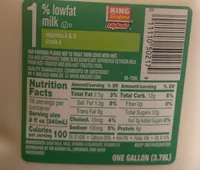 1% lowfat milk
