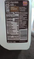 whole chocolate milk