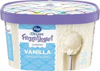 Deluxe lowfat vanilla frozen yogurt