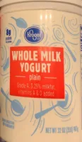 Whole Milk Yogurt Plain