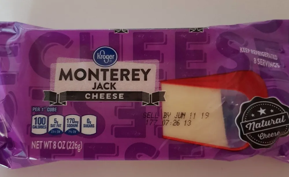Kroger, monterey jack cheese