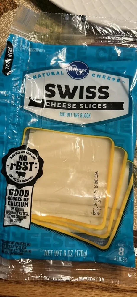 Swiss Cheese Slices