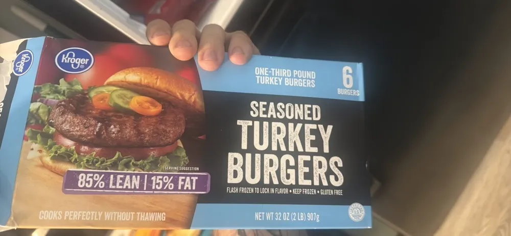Seasoned Turkey Burgers